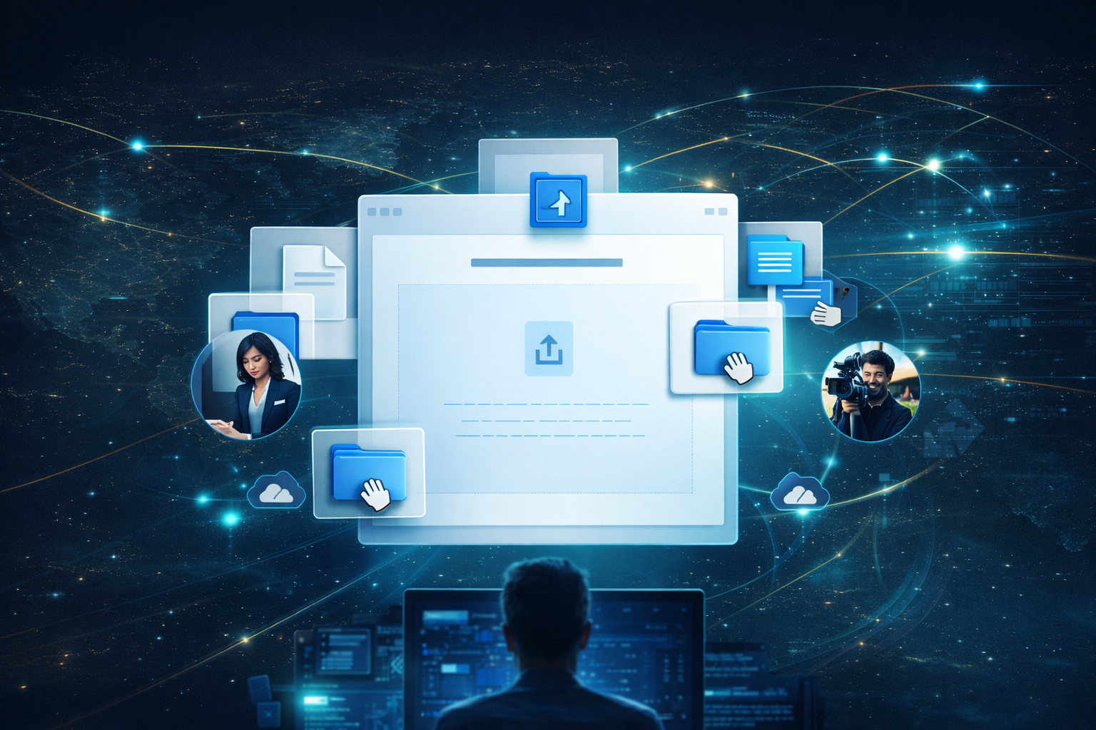 Escudo de cifrado de extremo a extremo e ilustración de protección de privacidad de conocimiento cero